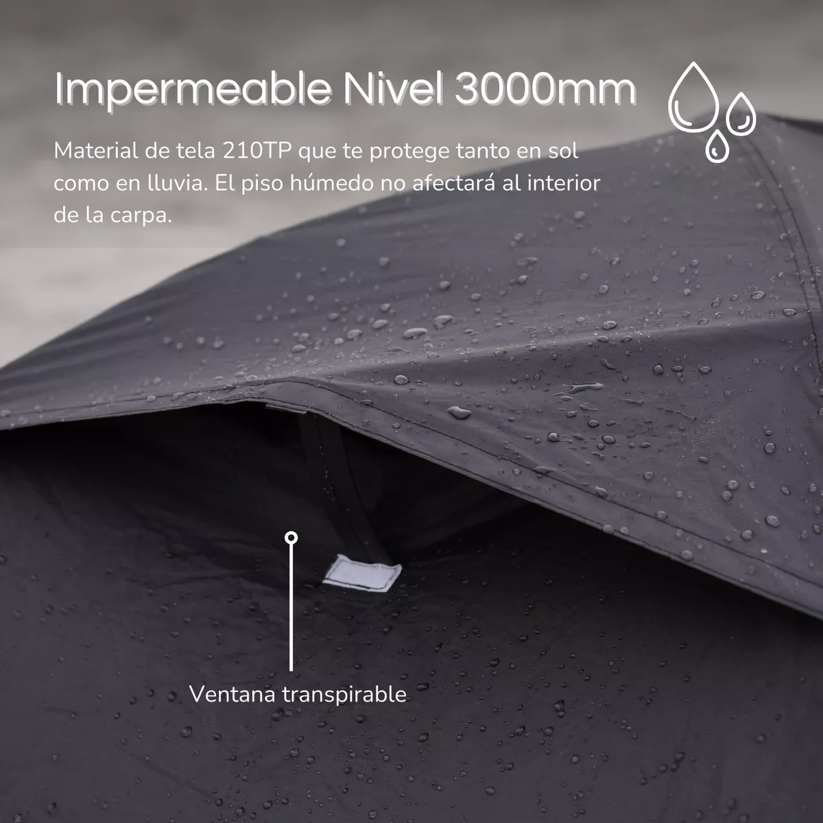 Tienda Casa Campaña Grandes Para Acampar.