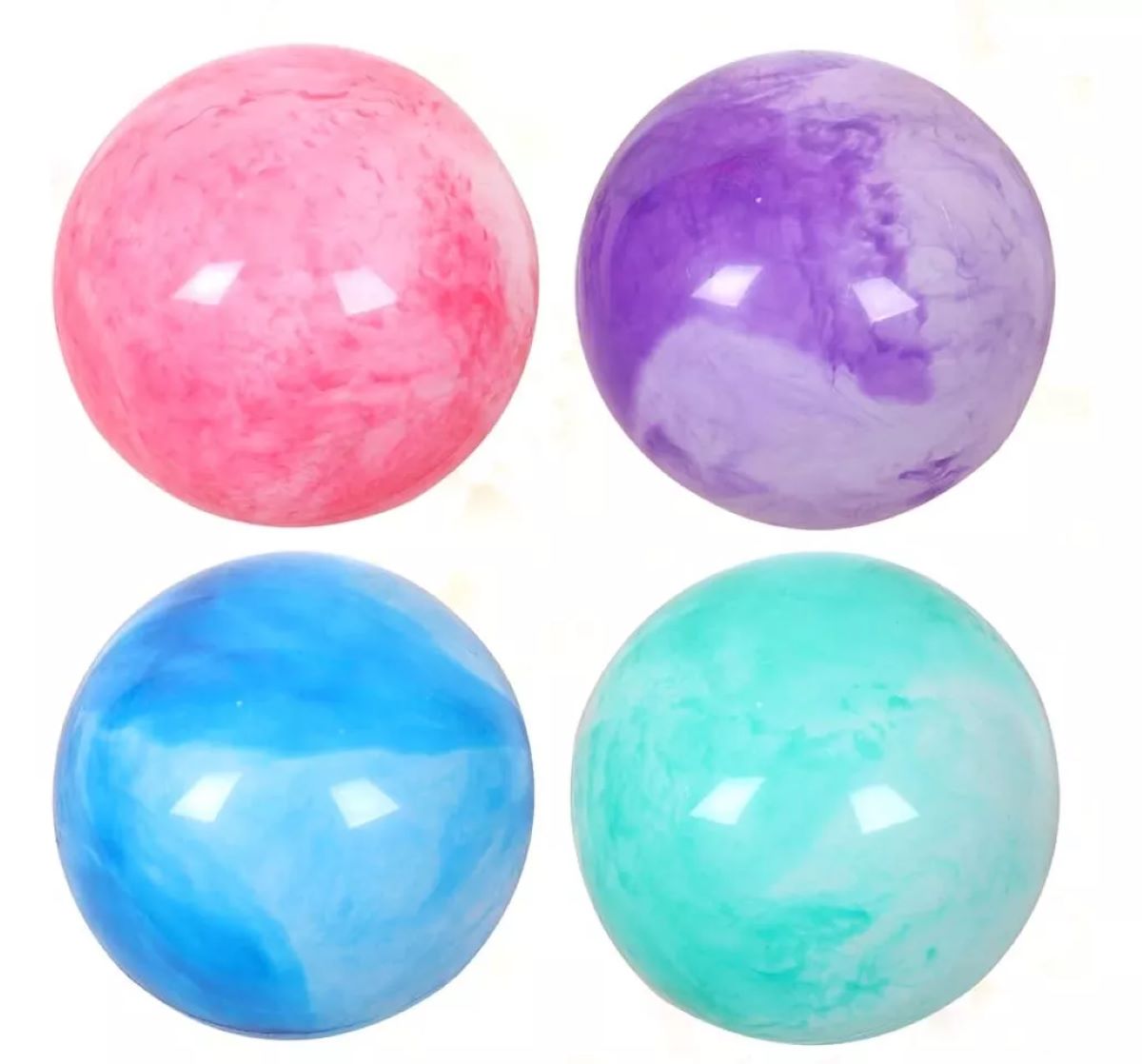 50 Pelotas Vinil Colores Fiesta Regalo Juguete Niño Niña.