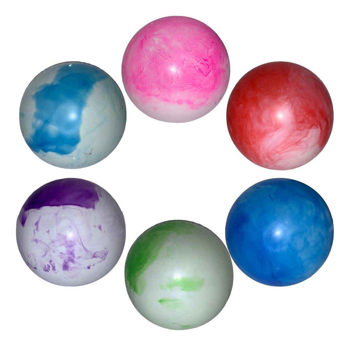 50 Pelotas Vinil Colores Fiesta Regalo Juguete Niño Niña.