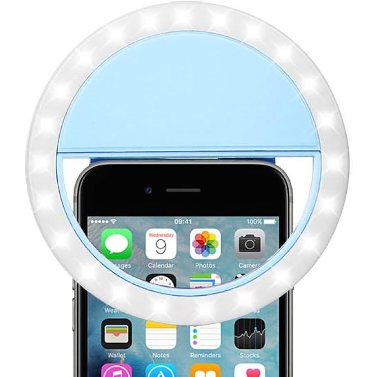 Anillo Aro De Luz En Walmart ARO DE LUZ LED PARA CELULAR REDONDO AZUL