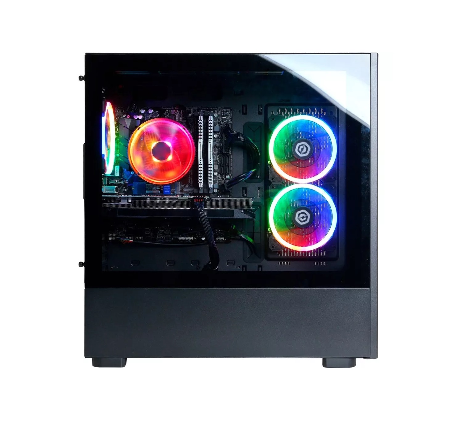 Gabinete Gamer Extreme Cyberpower + Monitor XZEAL Led 27 Pulgadas Full Hd 75 Hz, Procesador i7-12700F 16 Gb Ram,1 Tb Hdd + 500 Gb Ssd, Tarjeta Gráfica Rtx3060 Ti de 8 Gb  