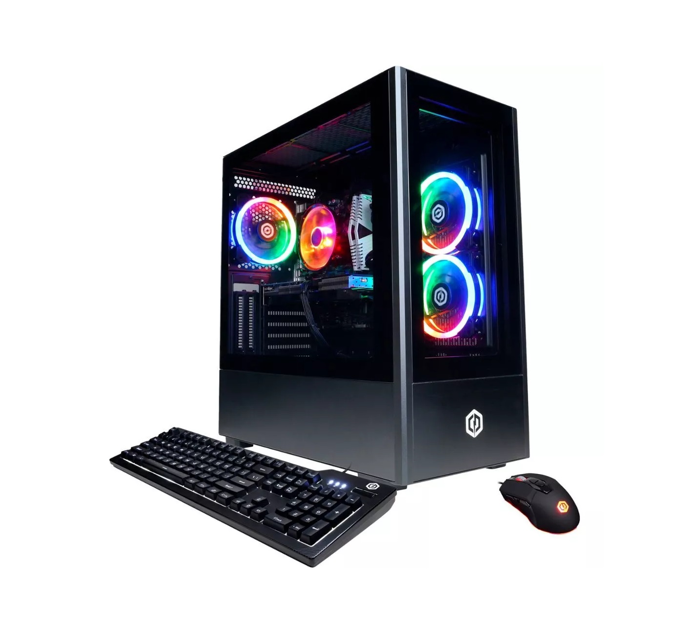 Gabinete Gamer Extreme Cyberpower + Monitor XZEAL Led 27 Pulgadas Full Hd 75 Hz, Procesador i7-12700F 16 Gb Ram,1 Tb Hdd + 500 Gb Ssd, Tarjeta Gráfica Rtx3060 Ti de 8 Gb  