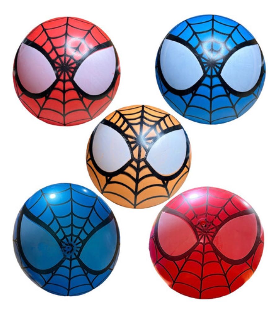 100 Pelotas Plástico Spiderman Fiesta Juguete Niño Niña.