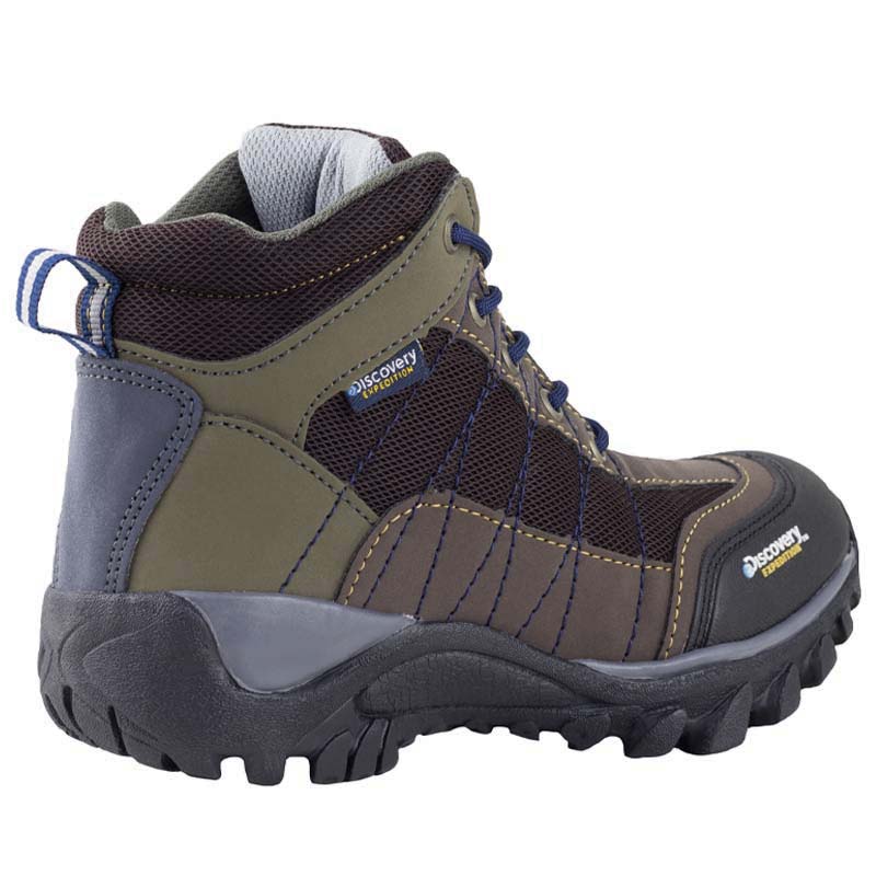 Botas Para Niños Camping Tipo Senderismo Discovery 11961 Café Outdoor.