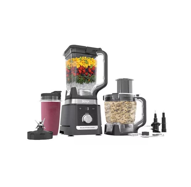 Licuadora Ninja Deluxe 2.6l Mas Procesador De Alimentos