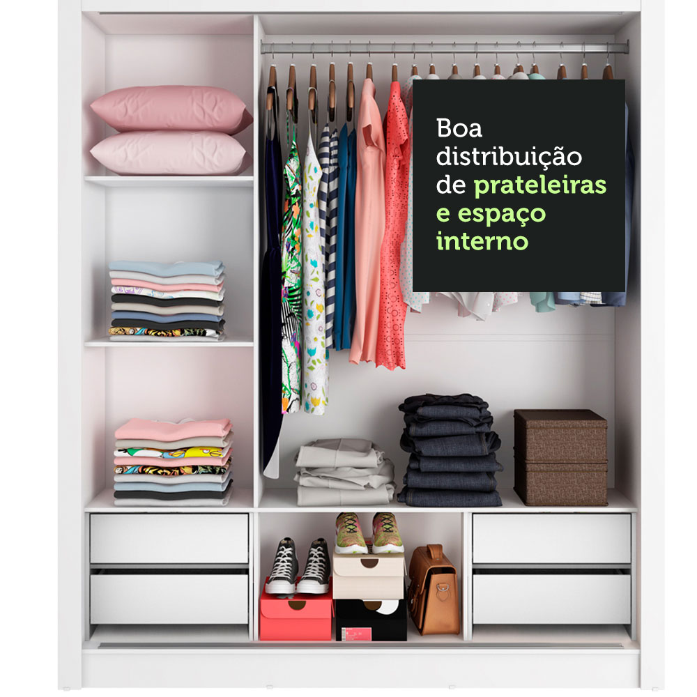 Ropero Closet Madesa 3 Puertas BM