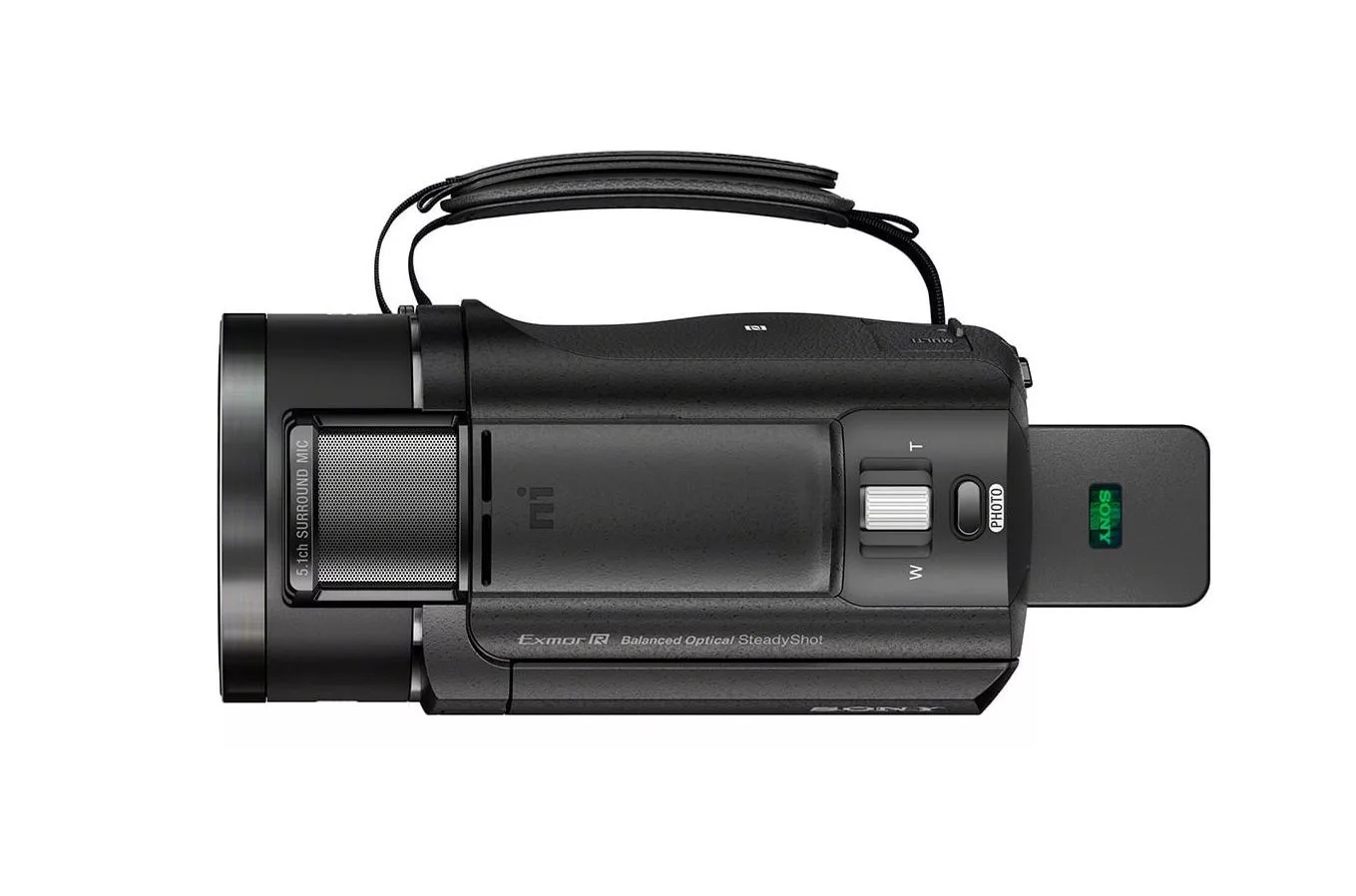 Videocámara Handycam SONY Modelo: 4K FDR-AX43A con Sensor Exmor R, Color Negro