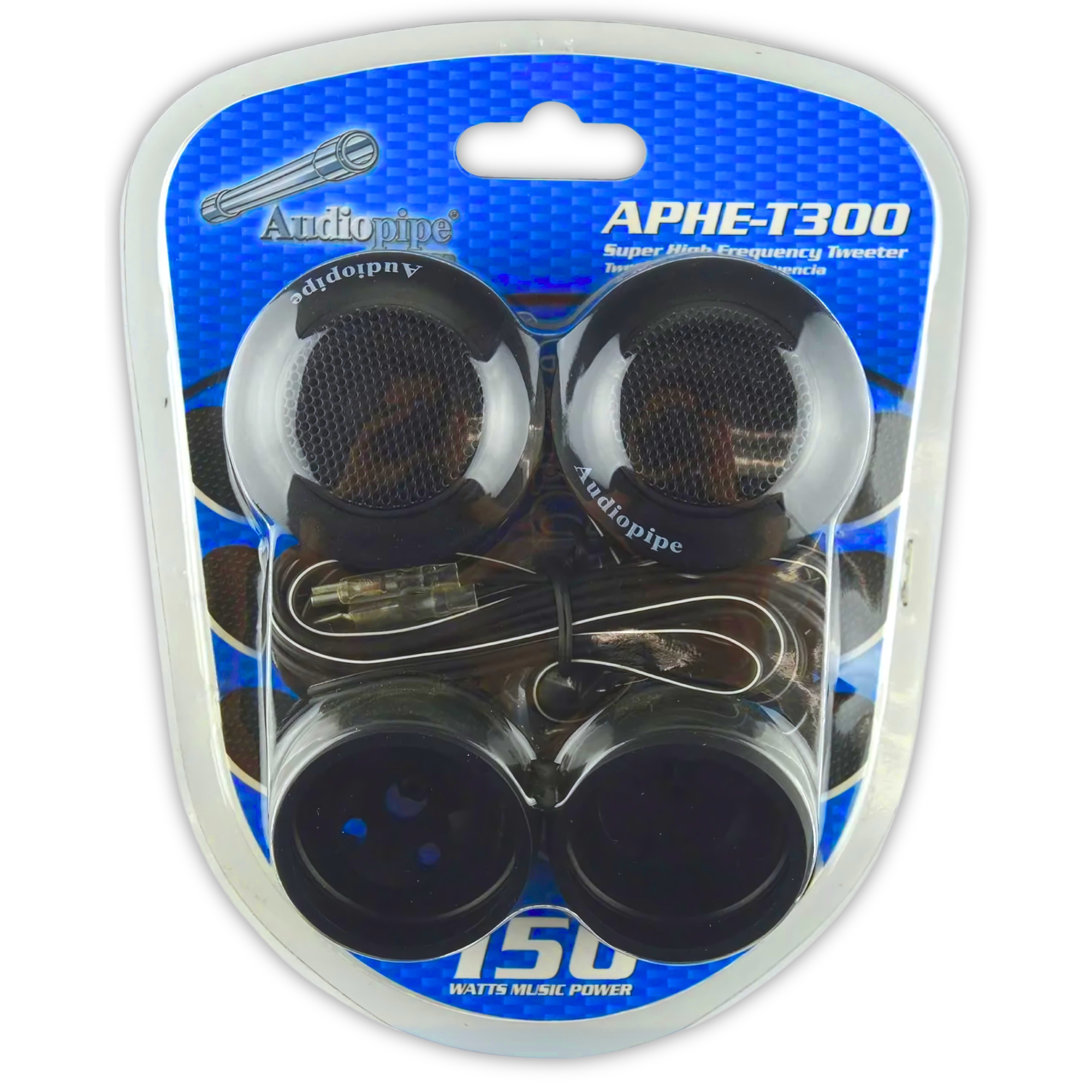 Set de Tweeters Audiopipe APHET300 150W Máx 4 Ohms.