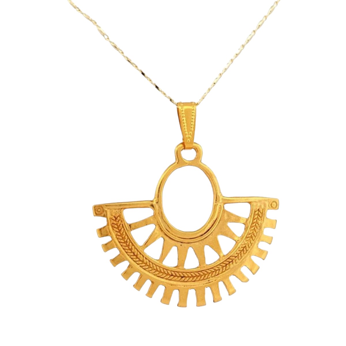 Dije Nariguera Tayrona Oro Precolombino Joyeria M De Leon.