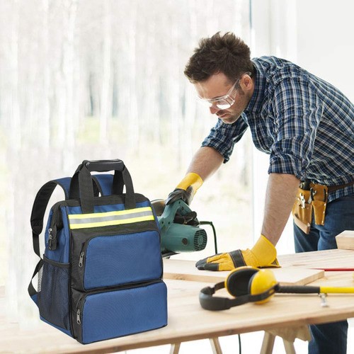 Maleta De Herramientas Gran Capacidad Mochila Organizador.