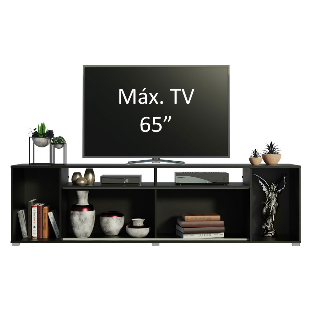 Mueble Mesa Para Tv Rack Cancun Madesa Hasta 65'' NN