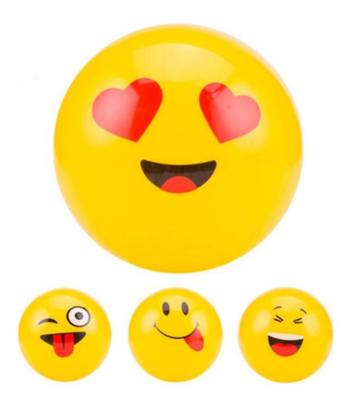 100 Pelotas Plástico Emoji Fiesta Regalo Juguete Niño Niña.