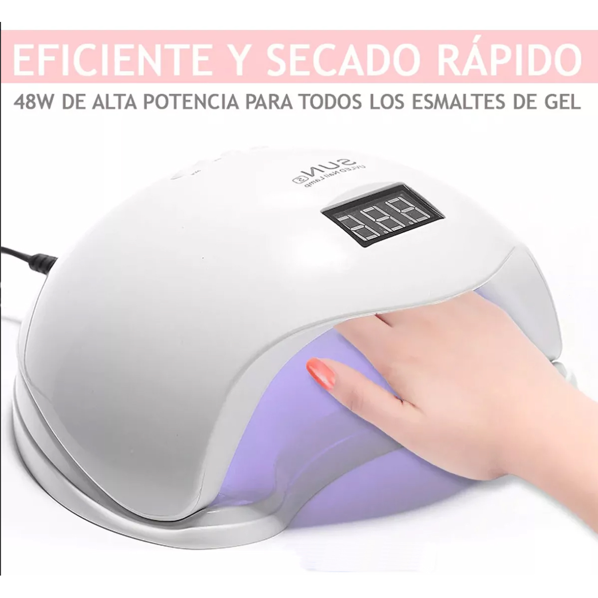 LAMPARA SECADORA DE UÑAS UV