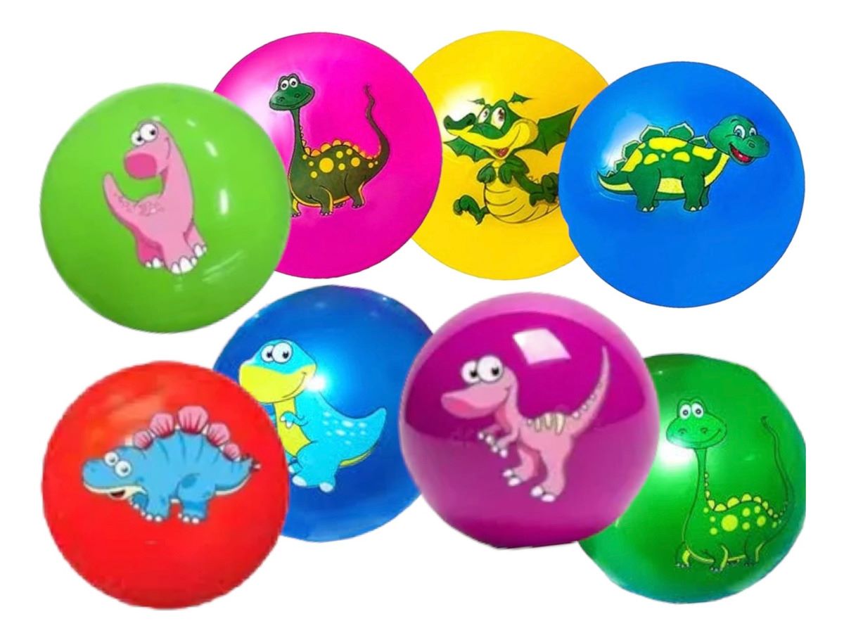 100 Pelotas Dinosaurio Fiesta Regalo Juguete Niño Niña.