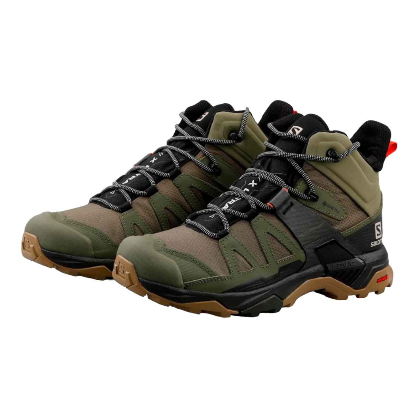 BOTAS SALOMON HOMBRE VERDE SALOMON X ULTRA 4 MID GTX L41739800.