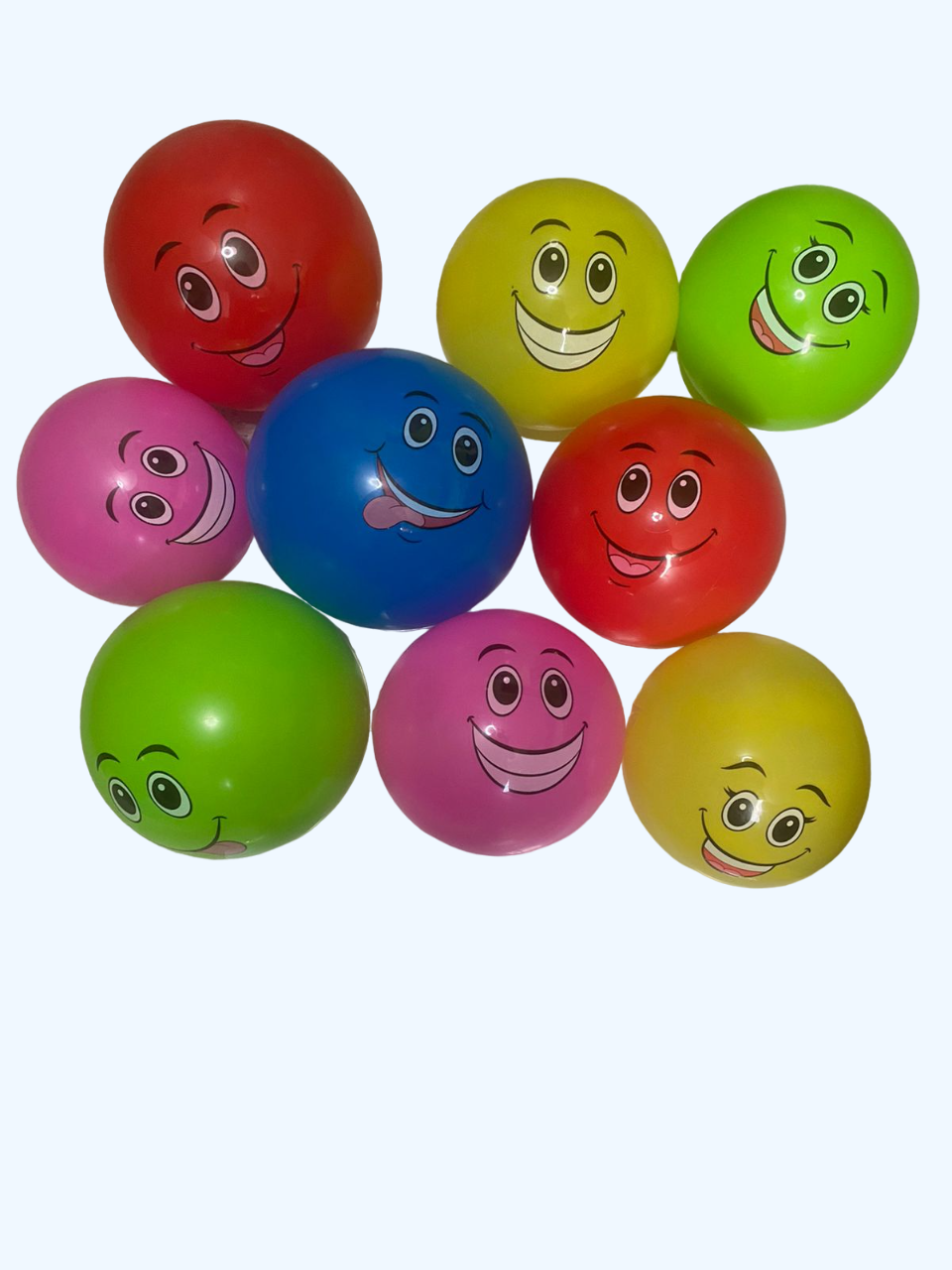 100 Pelotas Caritas Fiesta Regalo Niño Niña.