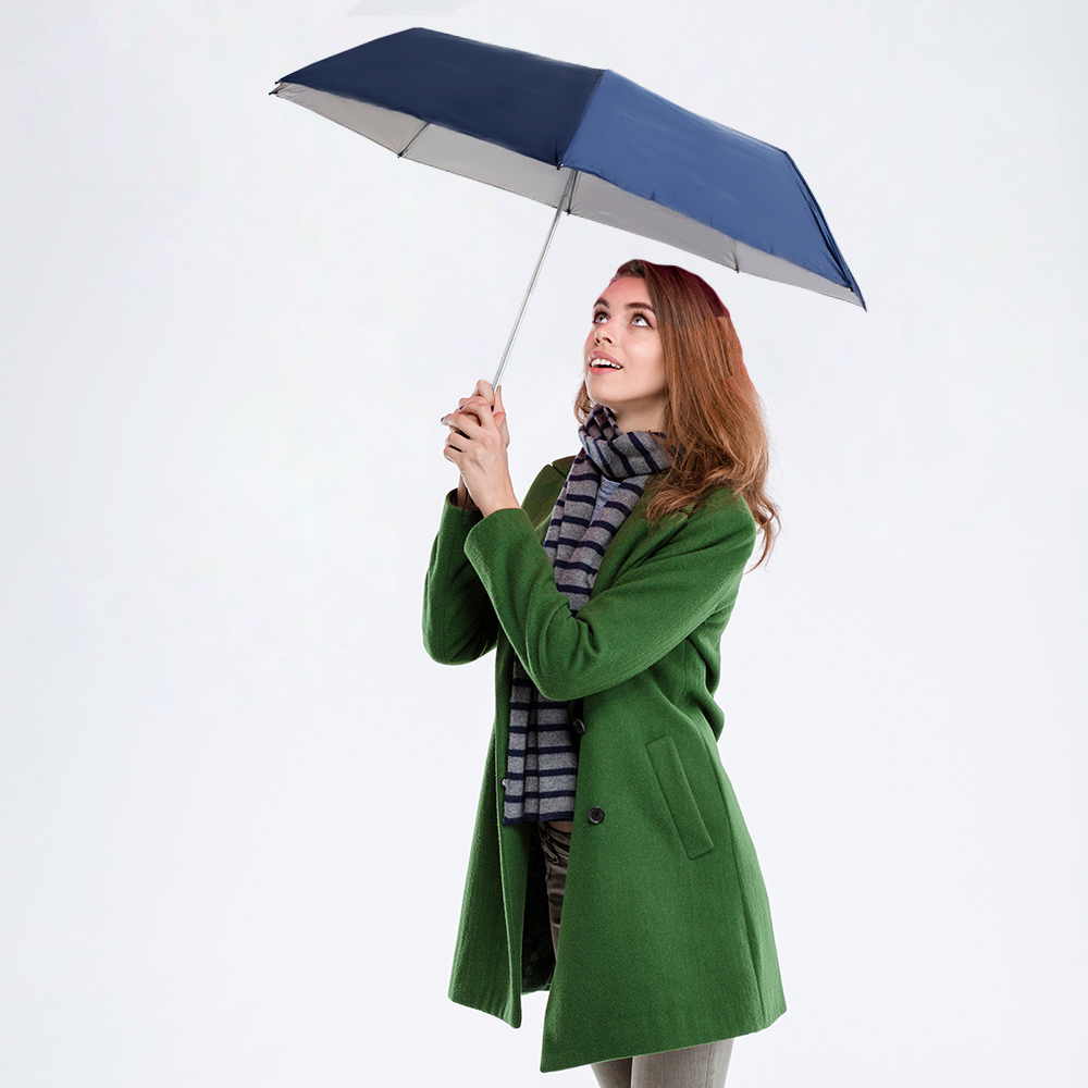 Paraguas Unisex Premium XL Reforzado 8 varillas Resistente a Vientos y Lluvias Fuertes, Mango Ergonómico y automático con funda incluida, Fácil de Transportar.