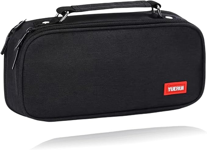 Estuche para Lapices de Gran Capacidad Multifuncional, Lapices Organizador Portátil de Accesorios Electrónicos, Estuche Lapiceras Expandible, Bolsa de Utiles Oficina, para Oficina, Trabajo, Negro.