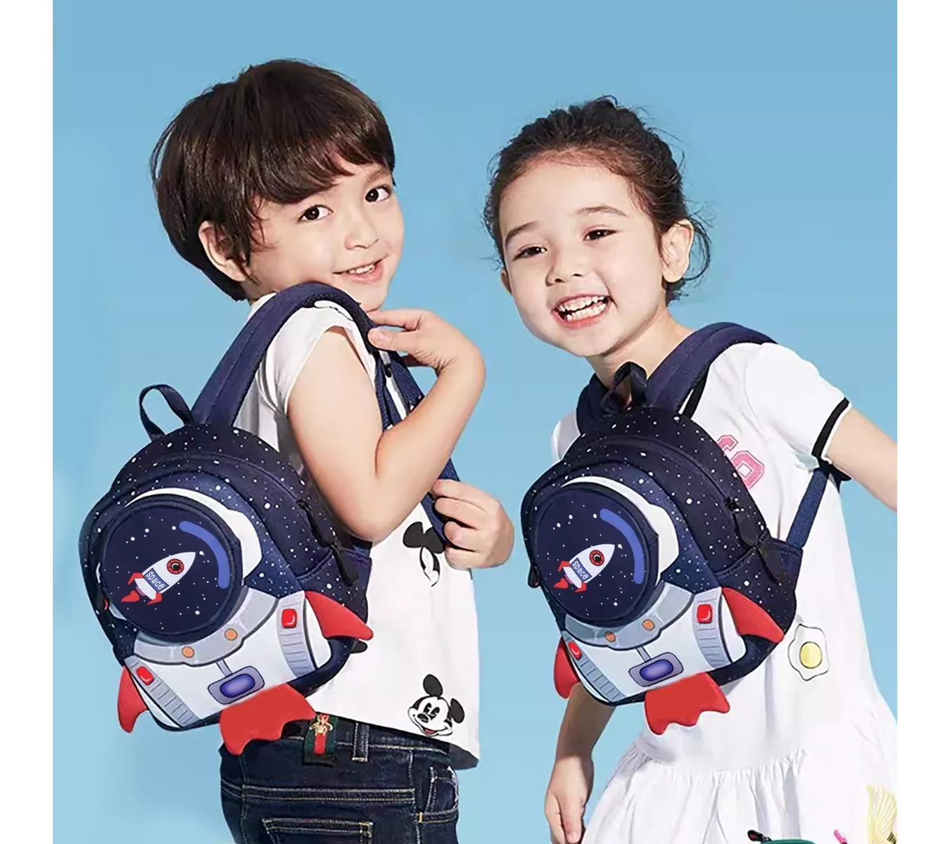 M Mochila Para Niños Pequeños Con Anti-lost, niño Niña 2-6 Años.