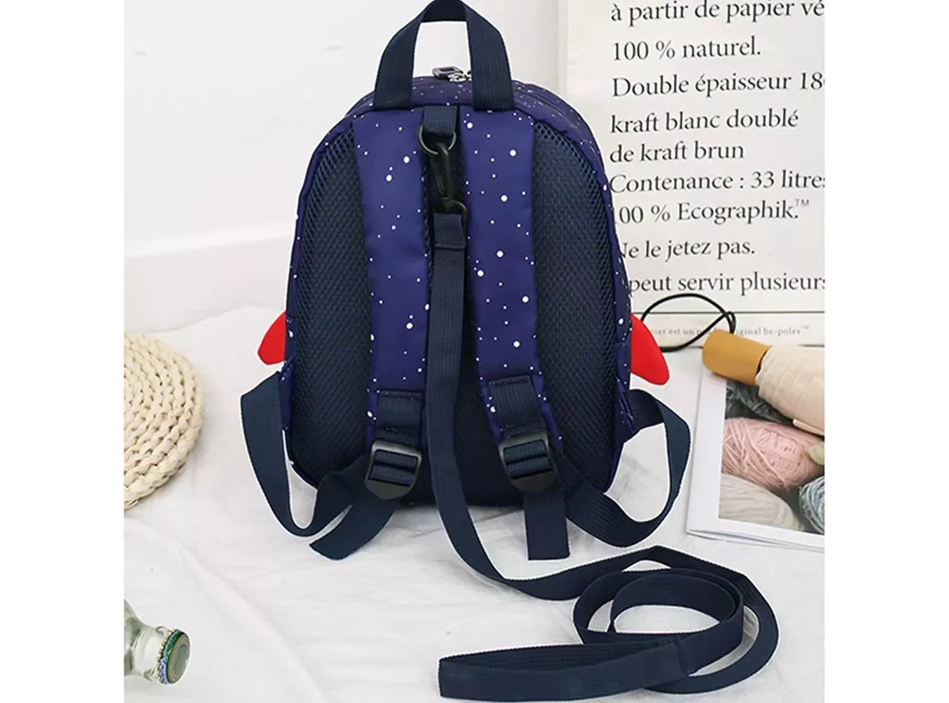 M Mochila Para Niños Pequeños Con Anti-lost, niño Niña 2-6 Años.