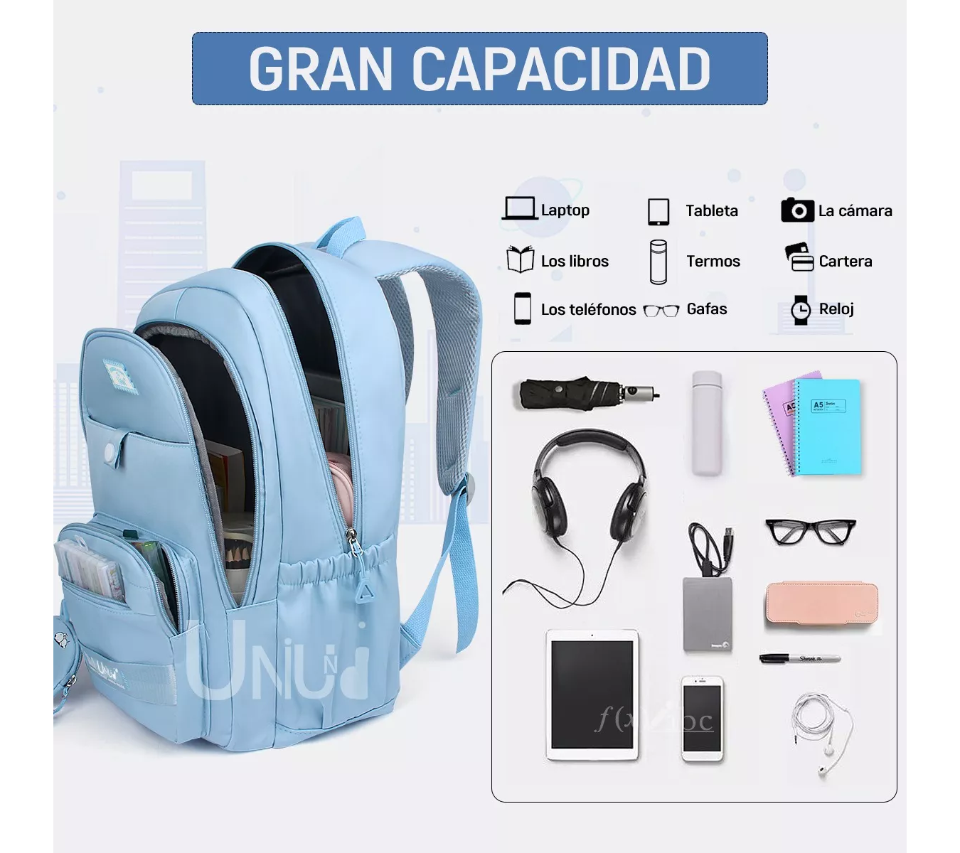 M Mochila Escolar Viaje Bolsa Juvenil De Moda Estilo Coreana Para Laptop Kawaii Impermeable De Moda.