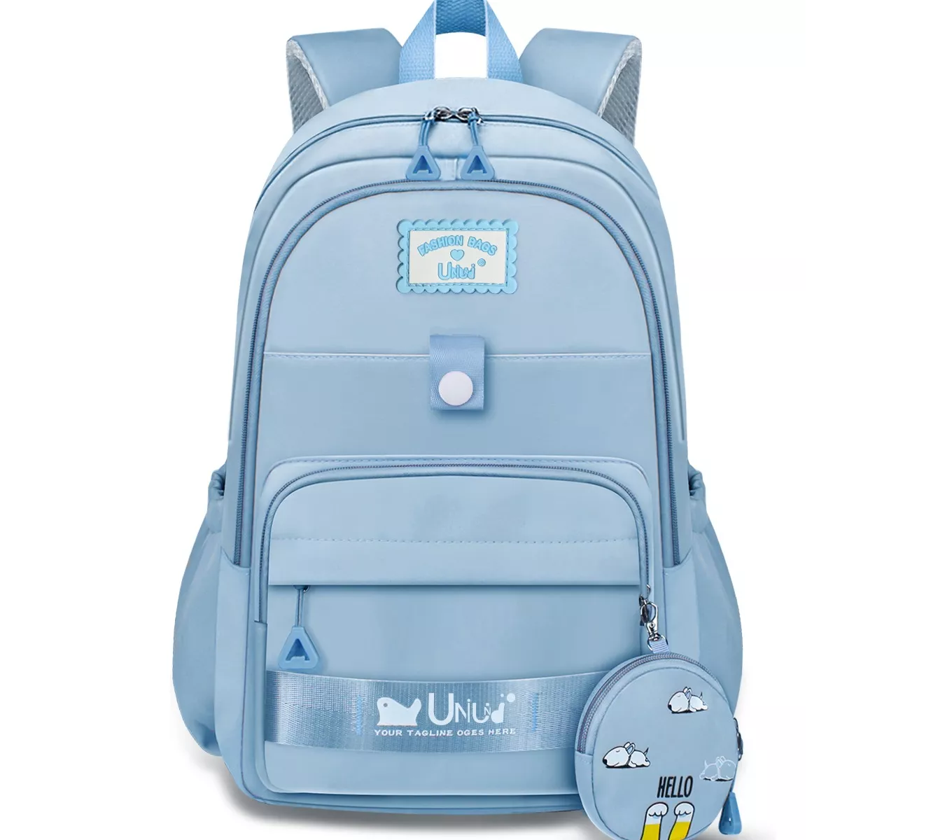 M Mochila Escolar Viaje Bolsa Juvenil De Moda Estilo Coreana Para Laptop Kawaii Impermeable De Moda.