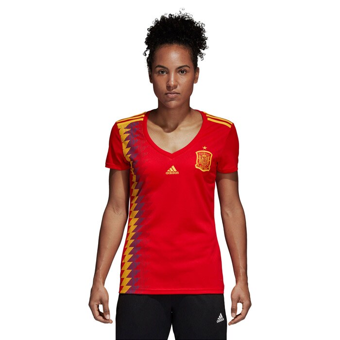 Jersey Original dama Adidas de la Selección España Mundial BR2716.
