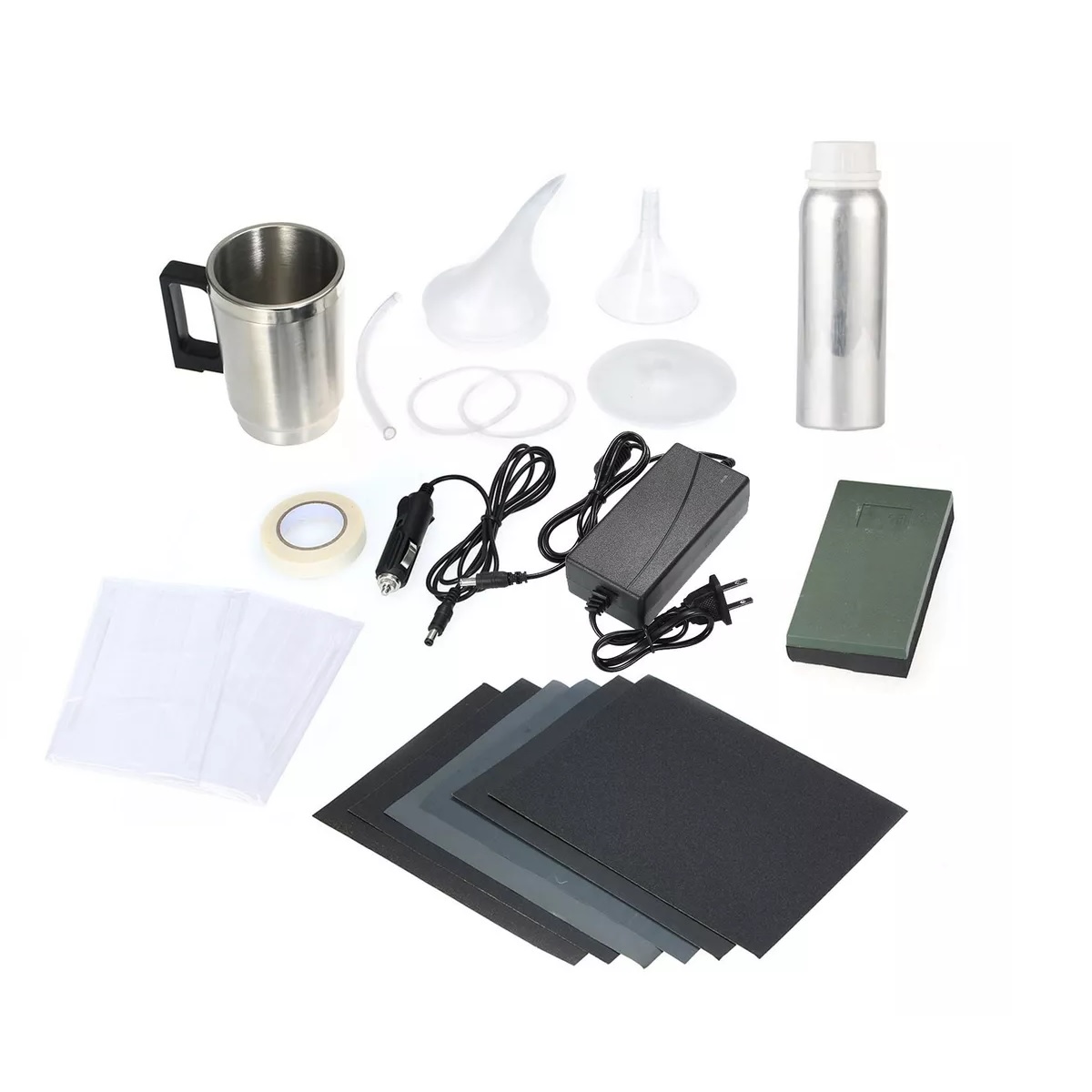 Kit De Restauración Y Pulido De Faros De Automóviles De Auto.