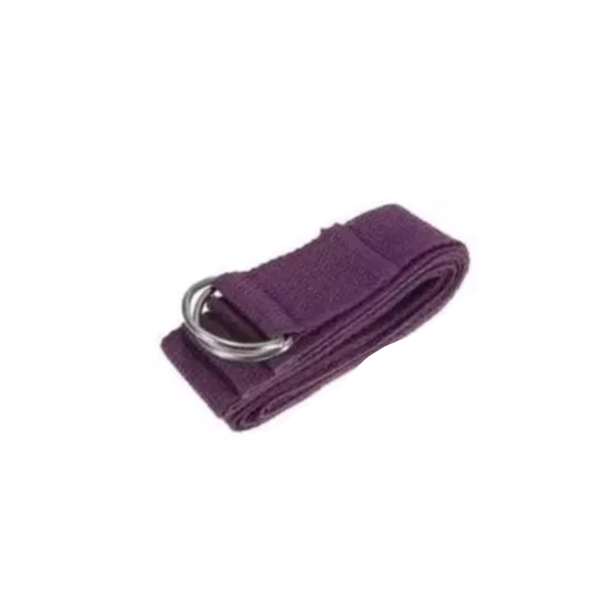Set 3 Cinturons Para Yoga Cinturon De Pilates Estirar Morado.