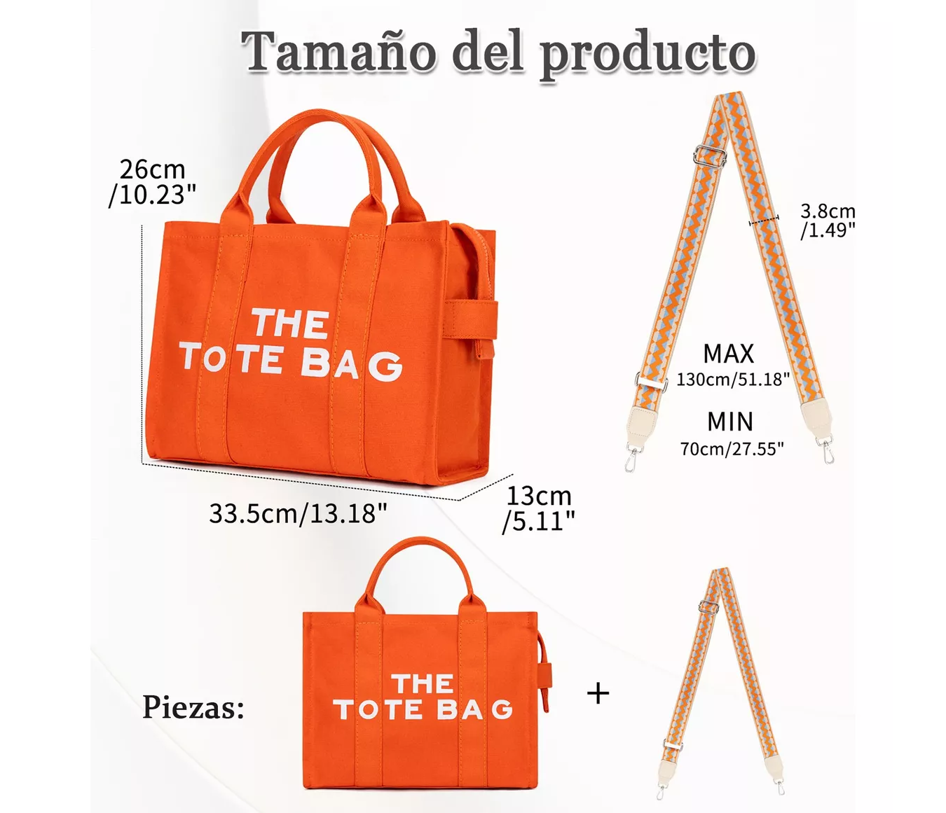 M Bolsos Tipo Cartera Para Mujer The Tote Bag.