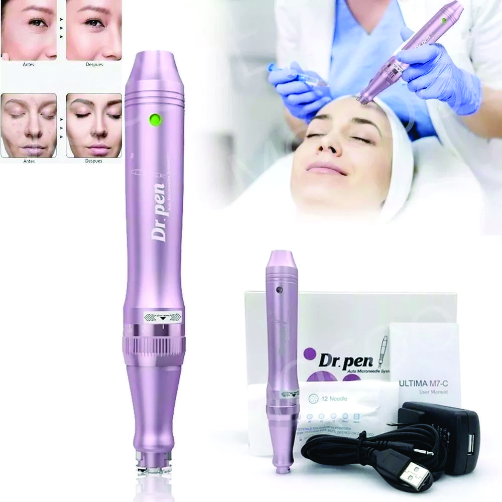 Dermapen M7 Inalambrico Microneedling Manchas Acne Estrias Arrugas