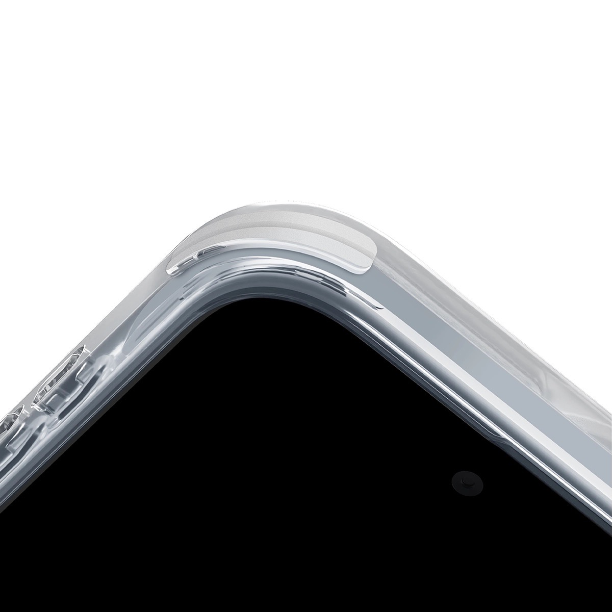 Funda Híbrida Para iPhone 15 Combat Transparente/blanco Uniq.