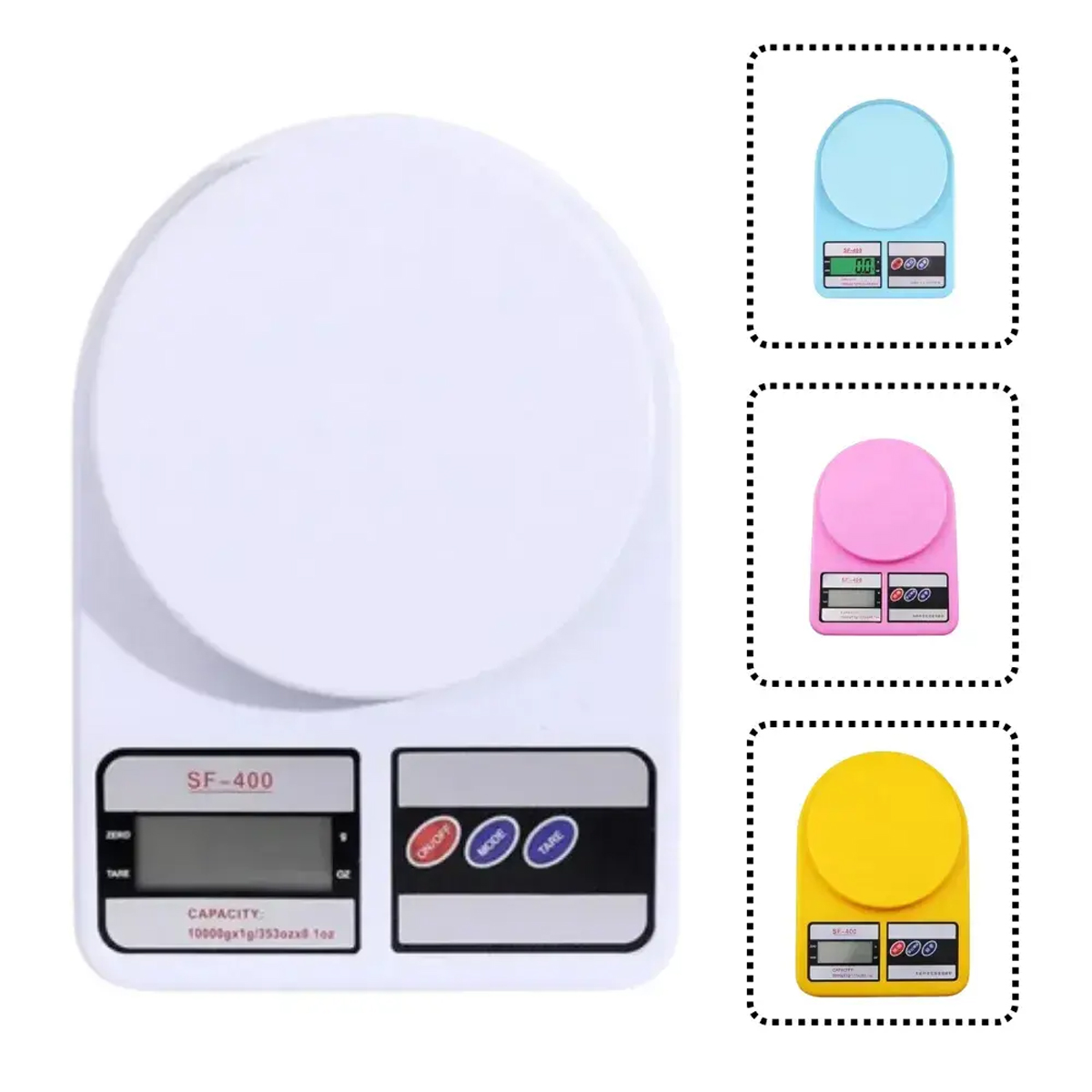 Bascula Digital Gramera De Cocina Pesa De 1 Gramo A 10 Kilos