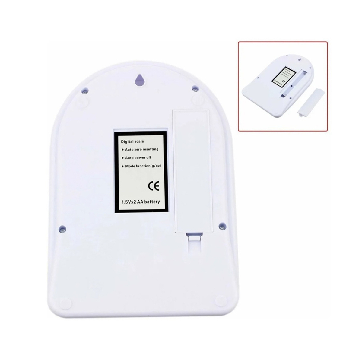 Bascula Digital Gramera De Cocina Pesa De 1 Gramo A 10 Kilos