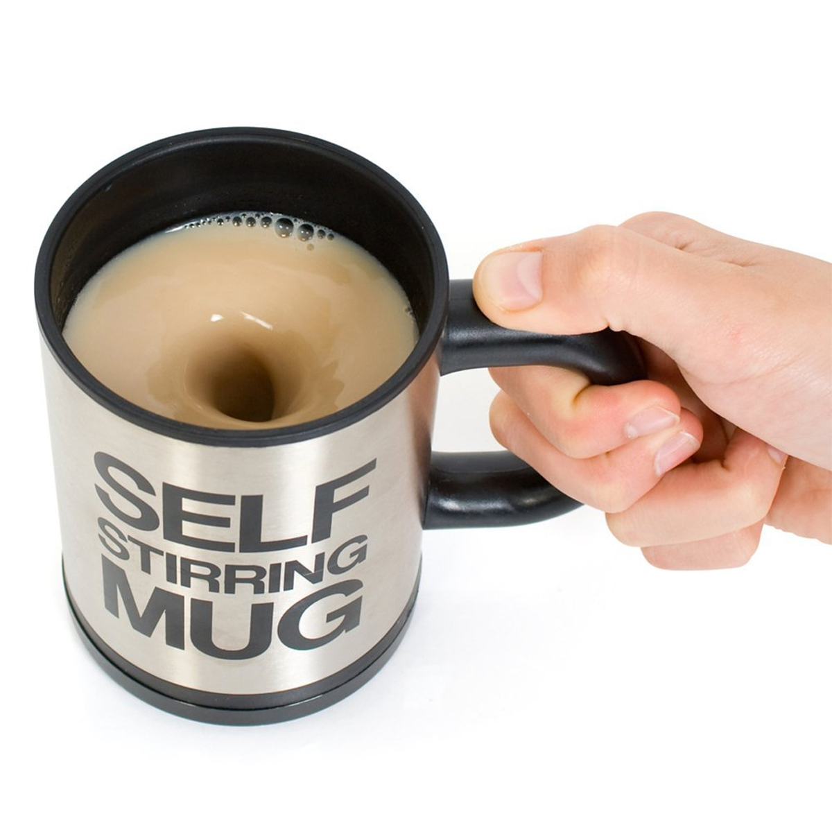 Taza Térmica Automática Mezcladora Con Agitador Para Bebidas