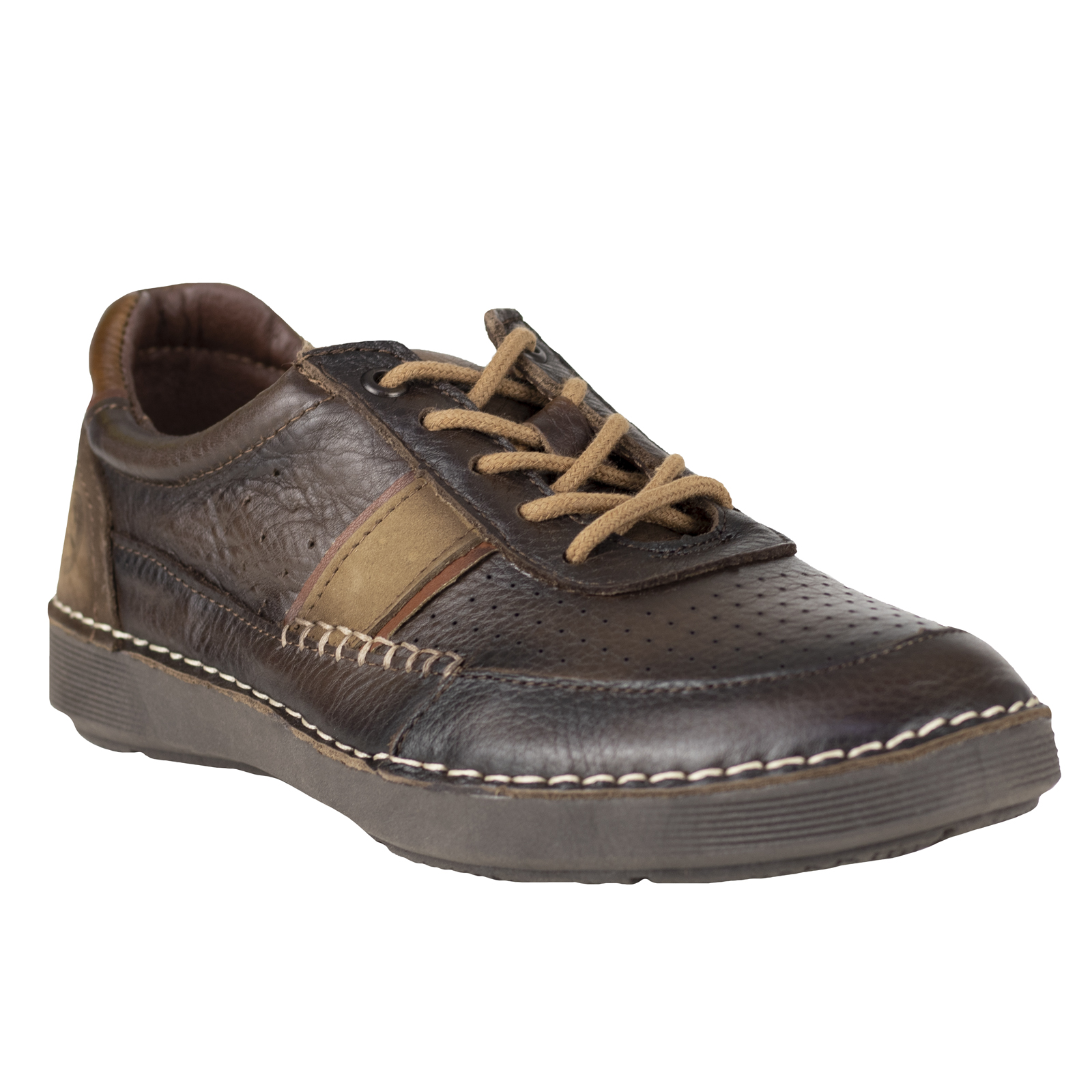 Zapatos Para Hombre Casuales Lobo Solo 8163 Himalaya Tabaco.