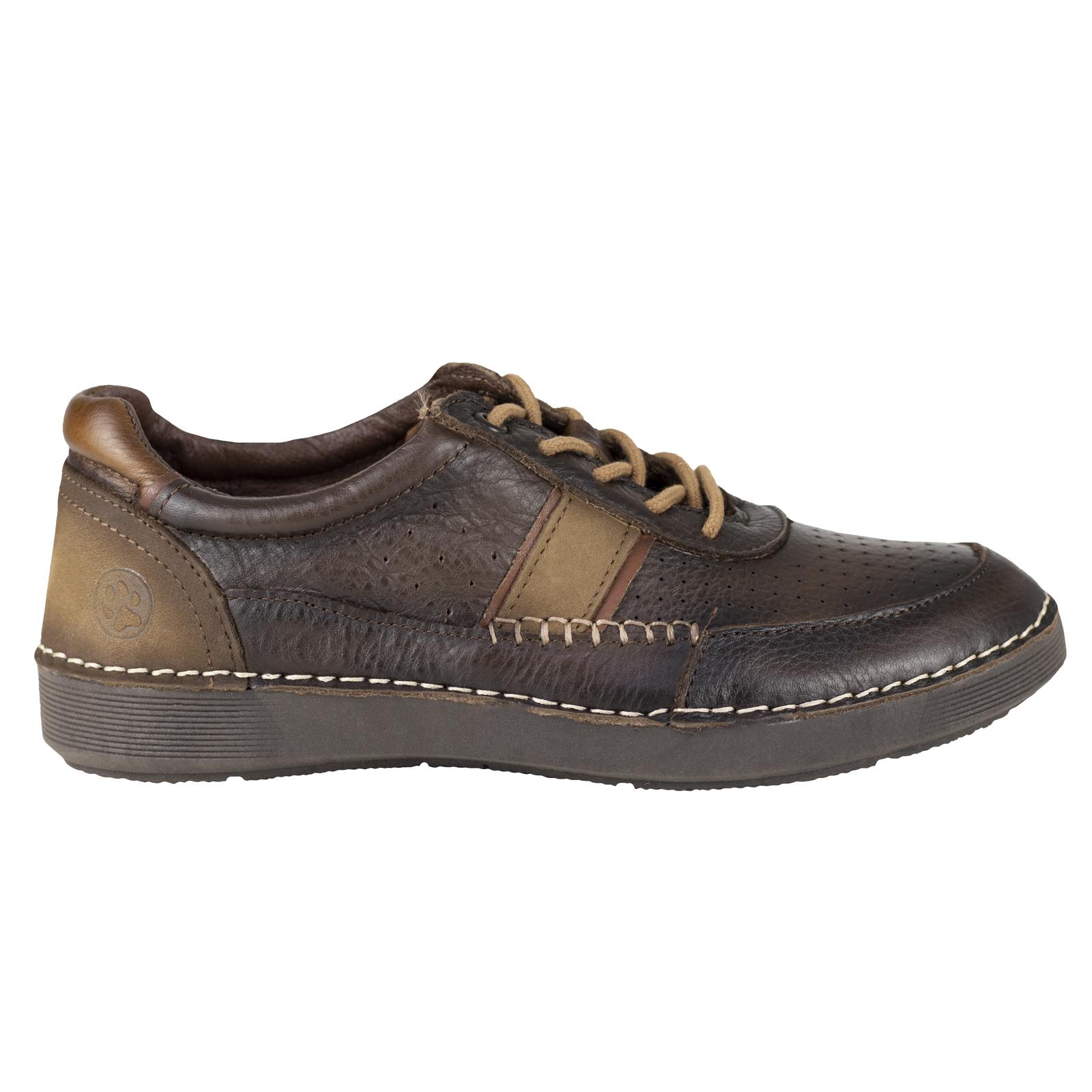 Zapatos Para Hombre Casuales Lobo Solo 8163 Himalaya Tabaco.