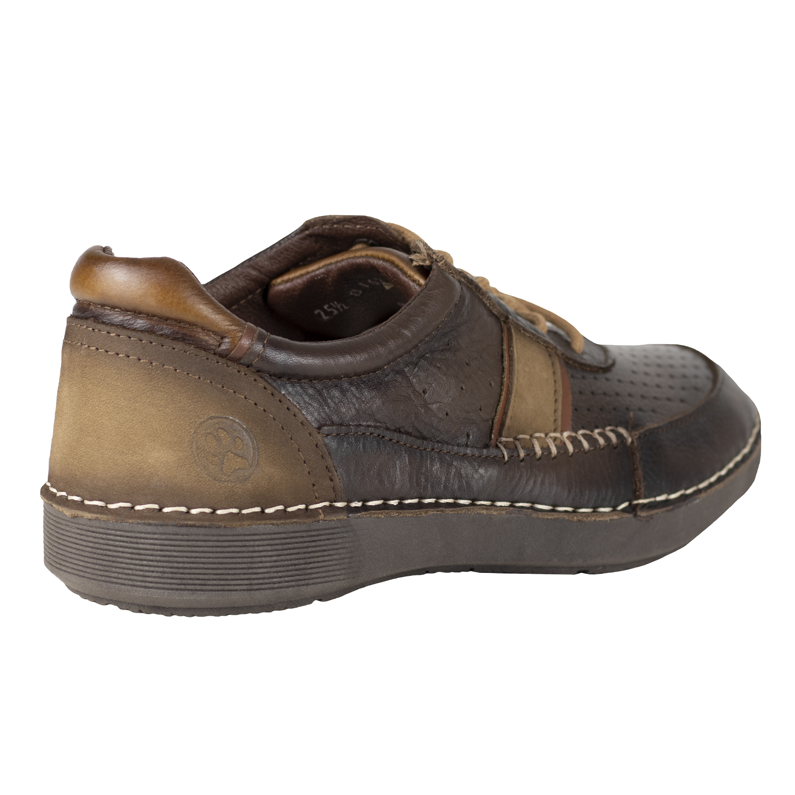Zapatos Para Hombre Casuales Lobo Solo 8163 Himalaya Tabaco.