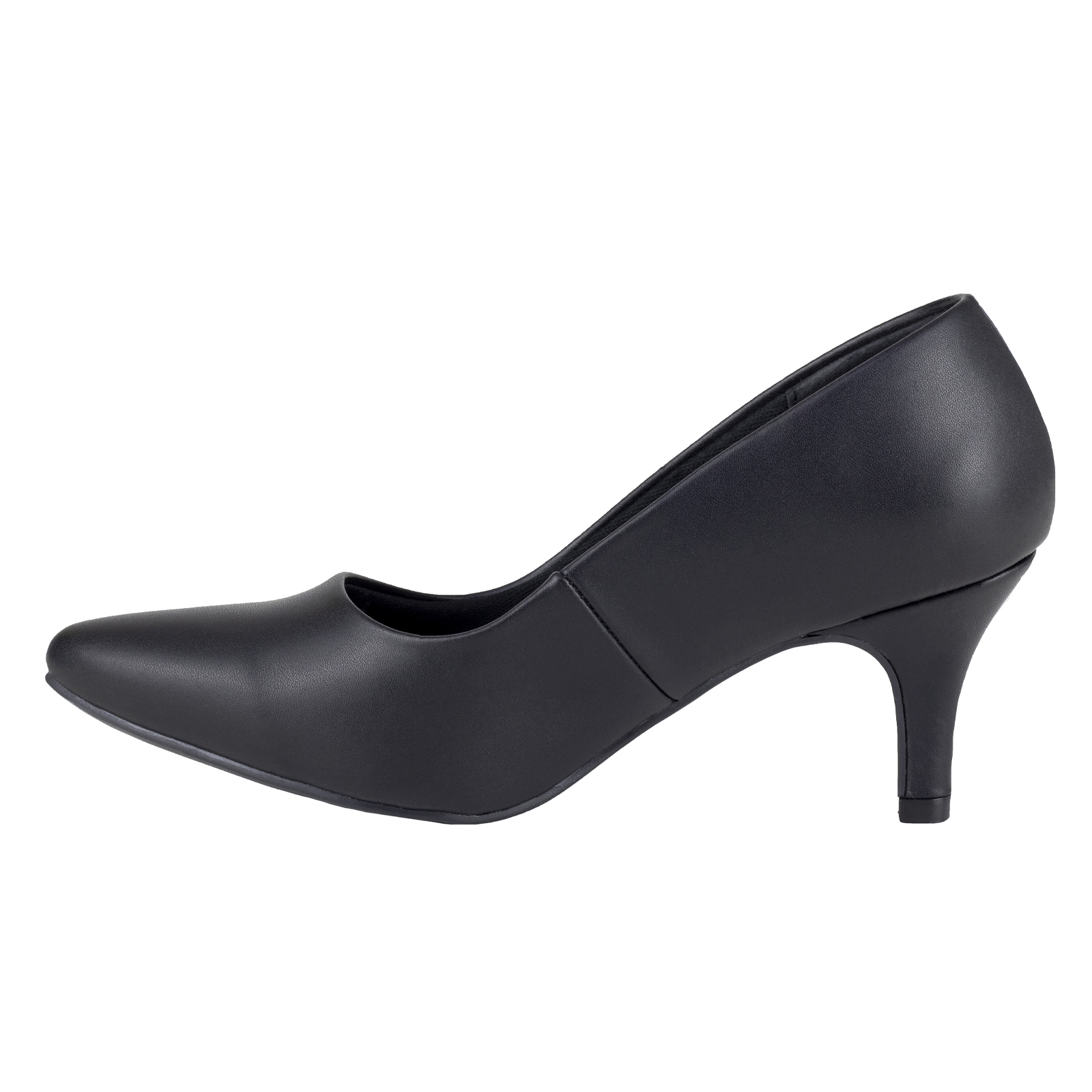 Zapatilla Negra De Vestir Clasica Mujer Lady Paulina 22901.