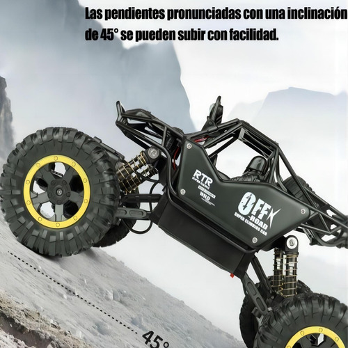 1:16 2.4g Aleación Carros Control Remoto 4x4 Todo Terreno.