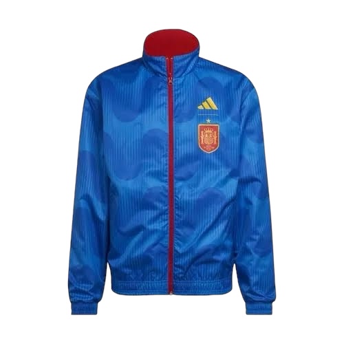 Chamarra Original Adidas Selección España doble visita mundial 2022 HE8920.