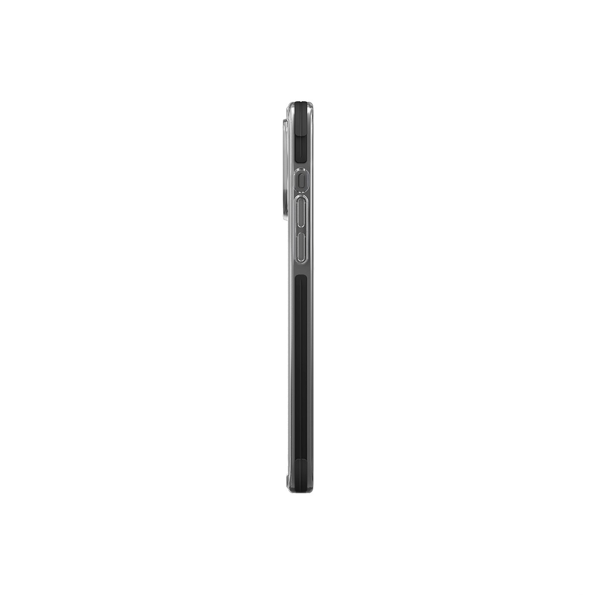Funda Híbrida Bumper iPhone 15 Pro Max Combat Negro Uniq.