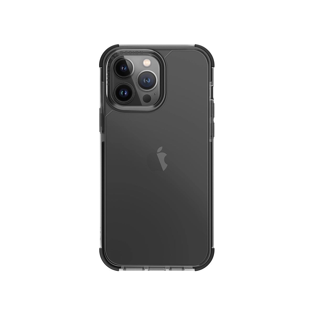 Funda Híbrida Bumper iPhone 15 Pro Max Combat Negro Uniq.