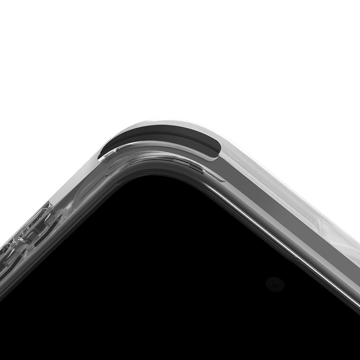 Funda Híbrida Bumper iPhone 15 Pro Max Combat Negro Uniq.