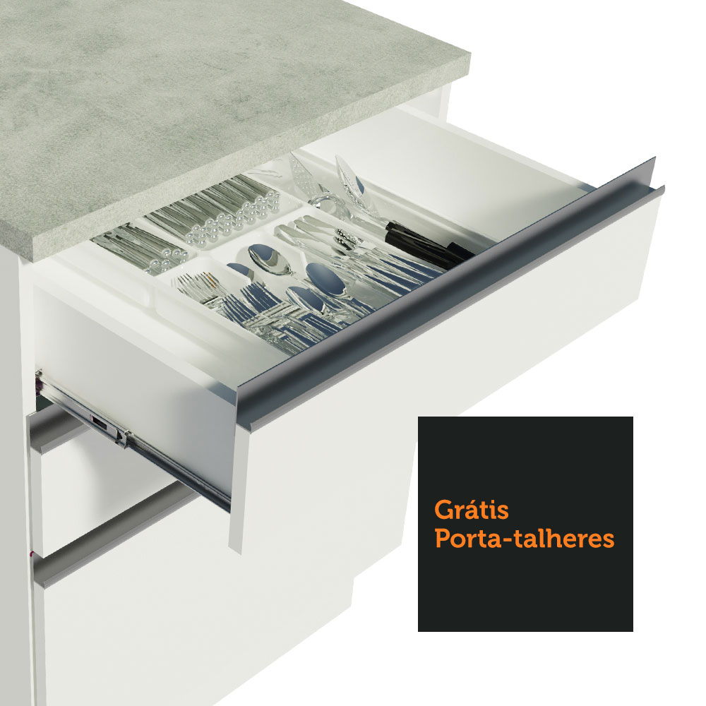 Cocina Integral Completa Modular Madesa Glamy 399cm BB 02