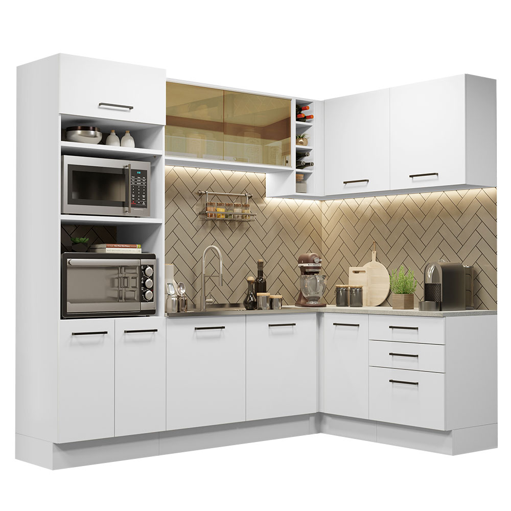Cocina Integral Completa Modular Madesa Agata 399cm BB 01