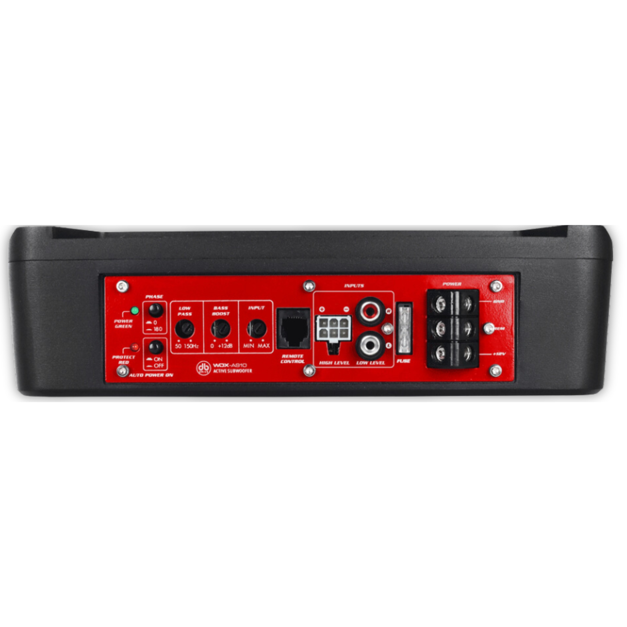 Subwoofer Amplificado DB Drive WDXAS10 900W 10 PLG 4 Ohms