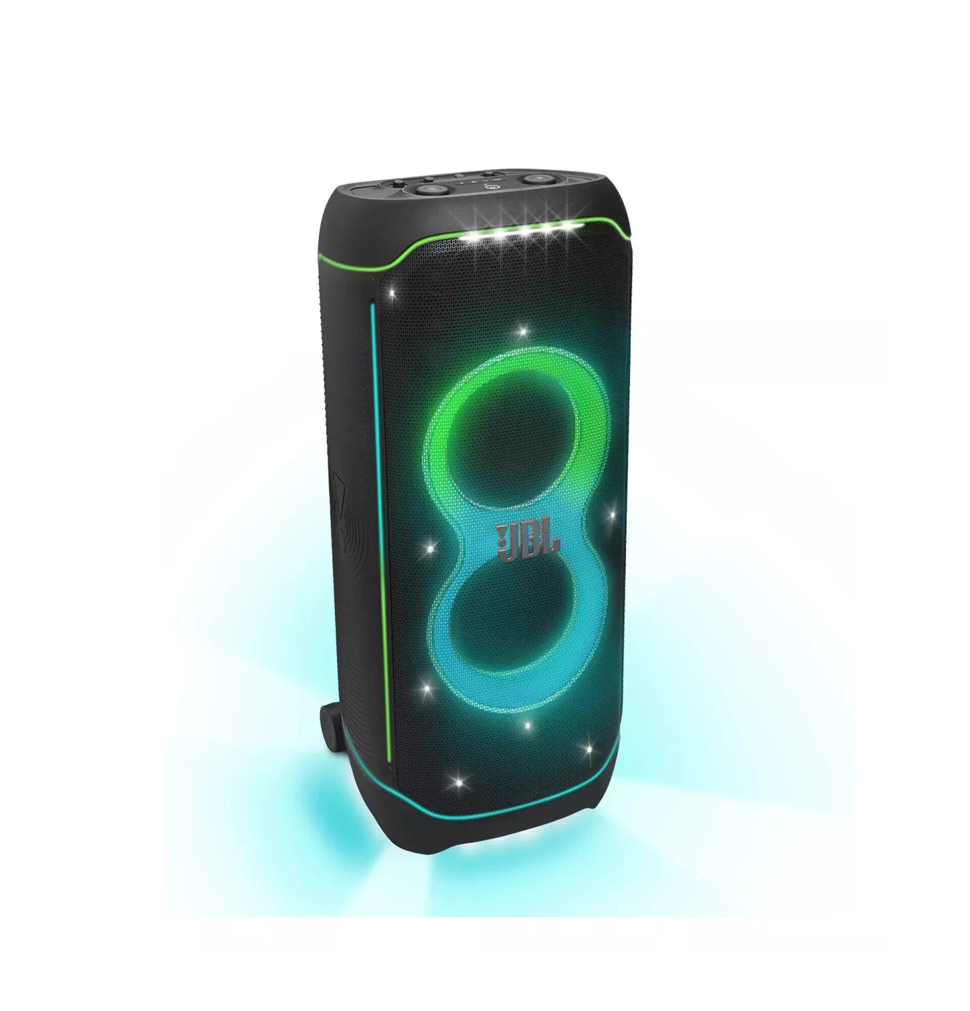 Bocina Altavoz Jbl Partybox Ultimate, Para Fiestas, Reuniones con Bluetooth Wifi Portátil, 110V Color Negro.