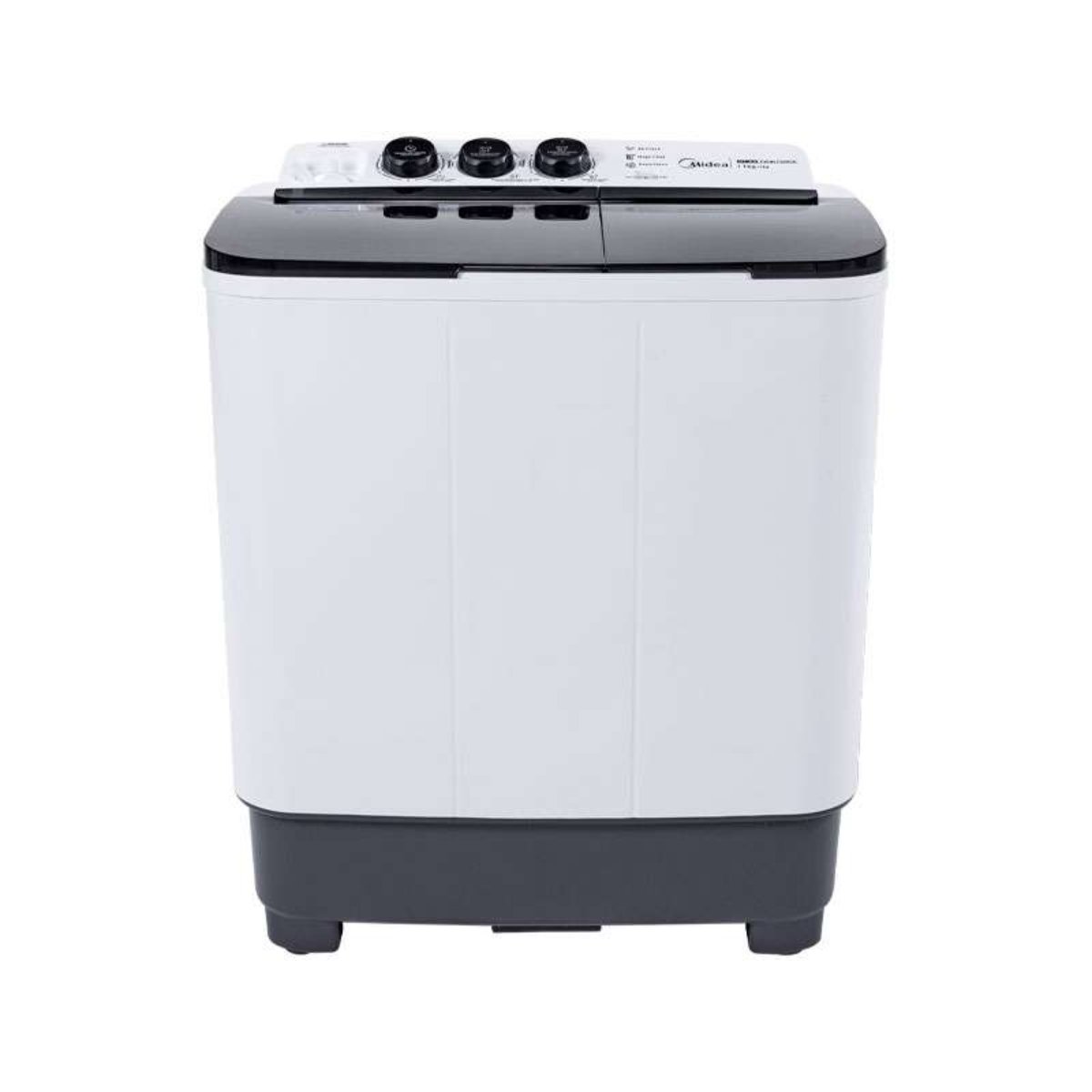 Lavadora Semiautomática Dos Tinas 11Kg Midea 110v MT100W110/W-MX.