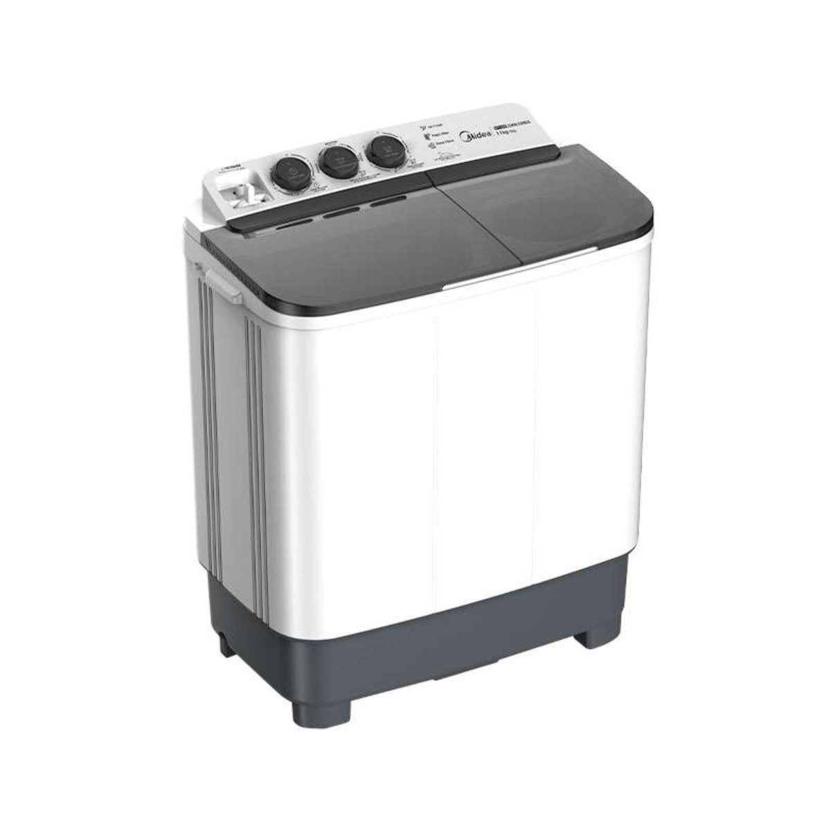 Lavadora Semiautomática Dos Tinas 11Kg Midea 110v MT100W110/W-MX.
